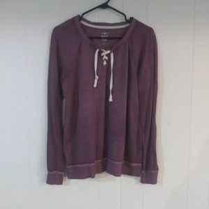 Perfectly Soft Perfect Crew Purple Longsleeve